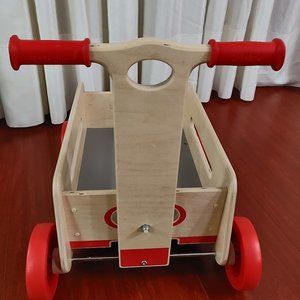 Kids wooden wagon